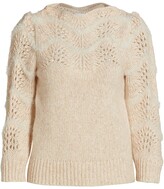 Thumbnail for your product : Merlette New York Philemon Wave-Detail Pointelle Sweater