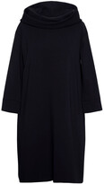 Thumbnail for your product : Soft Cotton Hoodie Dress For Hugs - Black