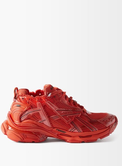 Balenciaga Red Men's Sneakers & Athletic Shoes | Shop the world's largest  collection of fashion | ShopStyle