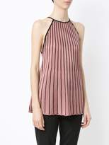 Thumbnail for your product : OSKLEN pleated bicolor top
