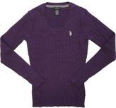 Thumbnail for your product : U.S. Polo Assn. Scoop Neck Cable Knit Sweater