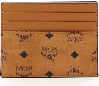 Womens Wallets and cardholders MCM Wallets and cardholders MCM Canvas Wallet in Brown Save 8% 