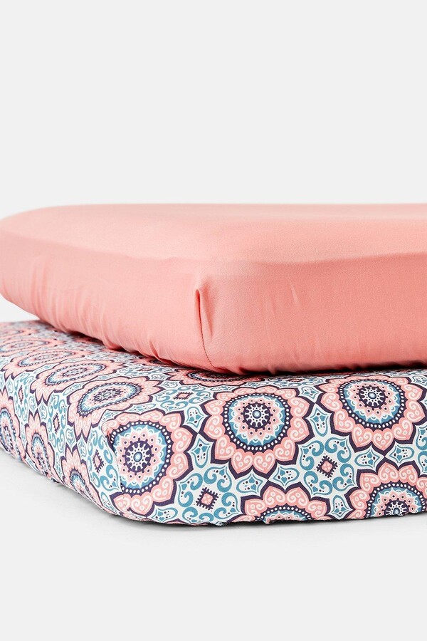 Kabode 2 Pack Ankara Fitted Sheets Organic Cotton ShopStyle Beds