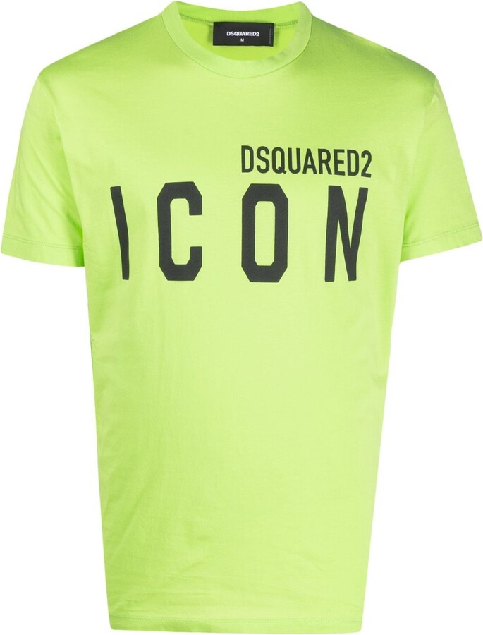 DSQUARED2 Icon-print cotton T-shirt - ShopStyle