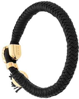 Versace woven Medusa bracelet