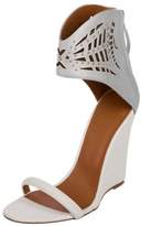 Thumbnail for your product : IRO Suede Wedge Sandals Grey Suede Wedge Sandals