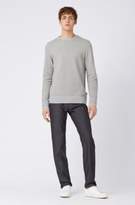 Thumbnail for your product : BOSS Regular-fit jeans in pin-point structured denim