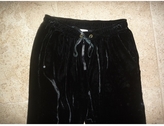 Thumbnail for your product : Sandro Black Velvet Trousers