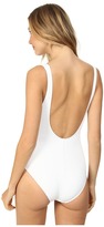 Thumbnail for your product : DKNY Cover Ring Solids Maillot One-Piece