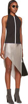 Thumbnail for your product : Paco Rabanne Black White Zip Racerback Tank