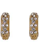 Thumbnail for your product : Pilgrim Gold plated with crystals earrings