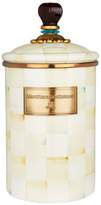Thumbnail for your product : Mackenzie Childs Mackenzie-childs Large Parchment Check Enamel Canister