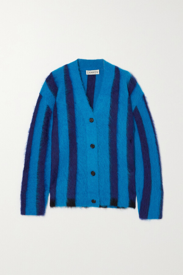 Oversized Striped Knit Sweater | Shop the world's largest 