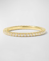 Thumbnail for your product : Roberto Coin Micro Pave Diamond Eternity Band in 18K Gold