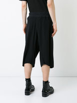 Thumbnail for your product : Julius cropped drop-crotch trousers
