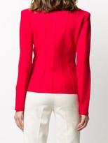 Thumbnail for your product : Emporio Armani Ribbed Fitted Jacket