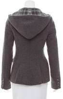 Thumbnail for your product : Thakoon Hooded Wool Jacket