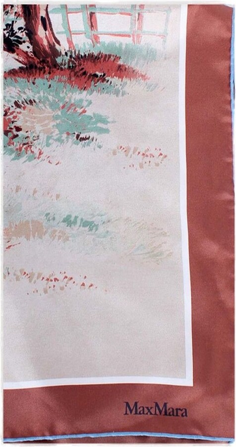 Max Mara Pattern-Printed Foulard