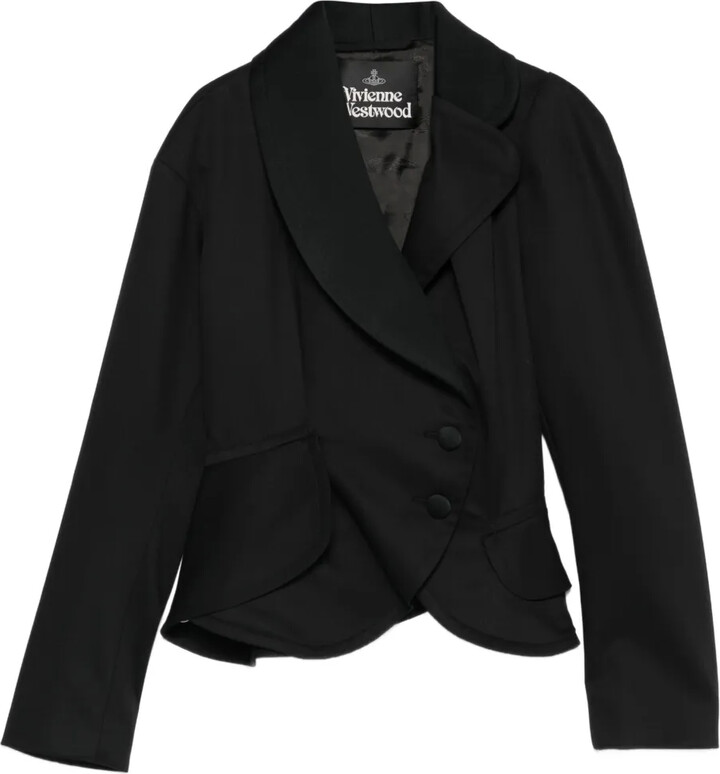 Vivienne Westwood Stormy shawl-lapel button blazer