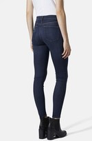 Thumbnail for your product : Topshop Moto 'Leigh' Vintage Jeans (Dark Denim)
