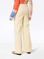Thumbnail for your product : Mira Mikati faux shearling trousers