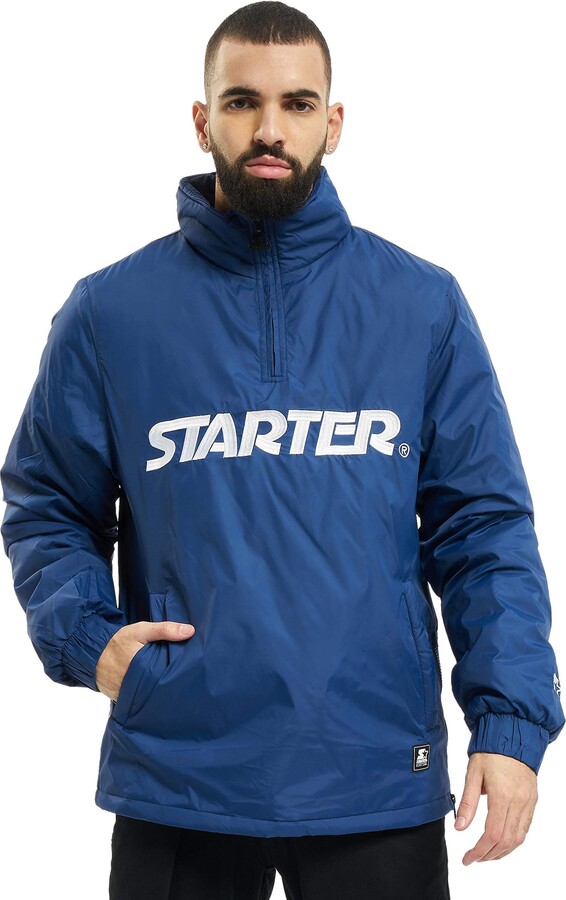 mens pullover starter jackets