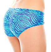Thumbnail for your product : JCPenney Flirtitude Microfiber Ruched Hipster Panties