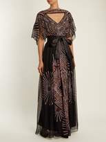 Thumbnail for your product : Zandra Rhodes Archive Ii The 1978 Mexican Gown - Womens - Black Print