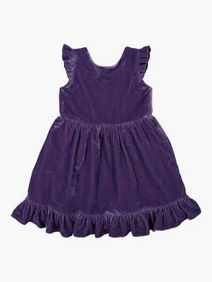 Polarn O. Pyret Girls' Sparkle Dress, Purple