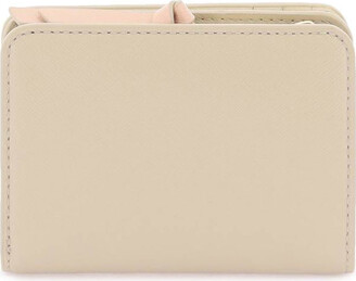 Marc Jacobs Snapshot mini compact wallet leather wallet - ShopStyle