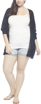Thumbnail for your product : Wet Seal Black Open Cardi