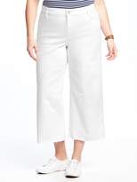 Thumbnail for your product : Old Navy High-Rise Plus-Size Wide-Leg Ankle Jeans