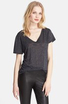 Thumbnail for your product : Enza Costa Reversible High/Low Tee