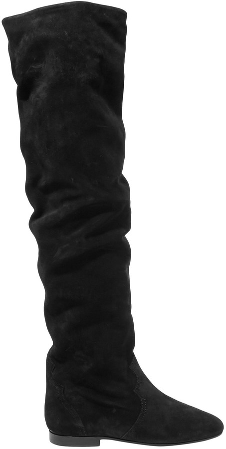isabel marant over knee boots