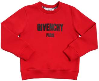Givenchy Logo Printed Cotton Sweatshirt