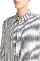 Thumbnail for your product : Yohji Yamamoto Men's Stripe Linen Shirt