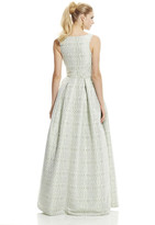 Thumbnail for your product : Theia 882790 Sleeveless V-Neck Twill Long Gown