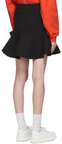Thumbnail for your product : VVB Black Peplum Hem Miniskirt