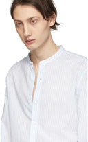 Thumbnail for your product : Dries Van Noten Blue and White Claver Shirt