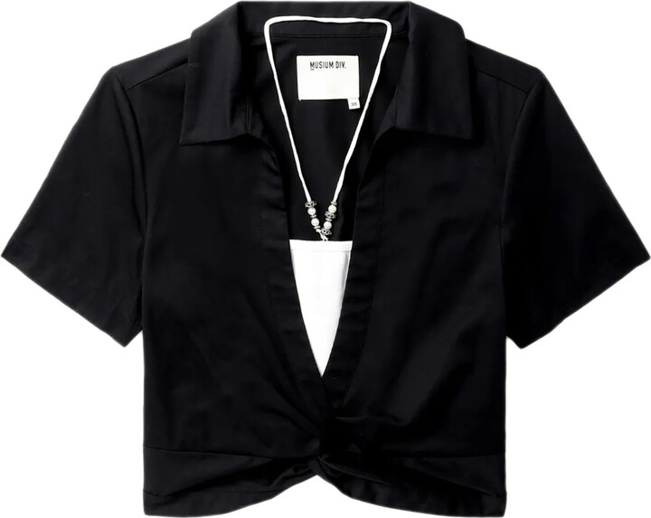 Musium Div. Layered Cotton Top