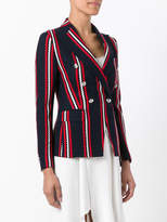 Thumbnail for your product : Tagliatore stripe print blazer