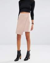 Thumbnail for your product : ASOS Wrap Mini Skirt In Scuba