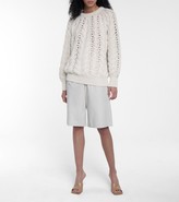 Thumbnail for your product : Brunello Cucinelli Cable-knit cashmere sweater