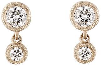 Tate Women's Diamond Double-Drop Earrings