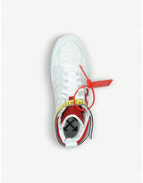 Thumbnail for your product : Off-White Industrial Belt leather high-top trainers