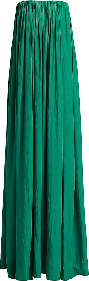 A.L.C. Women's Wynn Strapless Column Gown - Serpent - Size 00