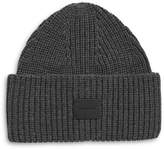 Thumbnail for your product : AllSaints Half Cardigan Wool-Blend Beanie