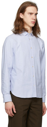 Gucci Blue Cotton Shirt