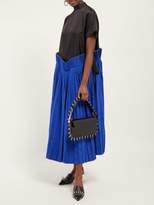 Thumbnail for your product : Marques Almeida Spiked Patent Leather Shoulder Bag - Womens - Black