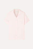 Thumbnail for your product : Pour Les Femmes - Linen Pajama Shirt - Pastel pink